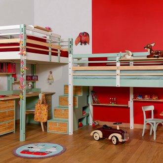 Μεγάλο σαλόνι σε ρουστίκ στιλ