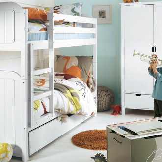 Σχεδιασμός παιδικού δωματίου για δύο αγόρια με έπιπλα