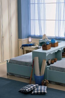 Σχεδιάστε ένα παιδικό δωμάτιο για δύο αγόρια provence