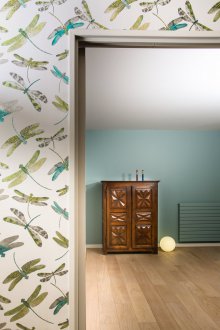 Σχεδιασμός ταπετσαρίας για χαρτί διαμερίσματος στούντιο