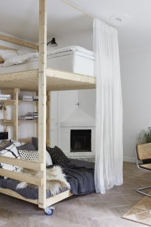 Εσωτερικό odnushki με δύο παιδιά