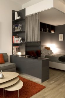 Υπνοδωμάτιο 17 τ.μ. σε διαμέρισμα στούντιο