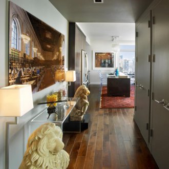 Διακόσμηση διαδρόμου αποικιακού στιλ