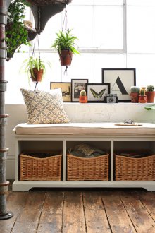 Διακόσμηση διαδρόμου σοφίτας