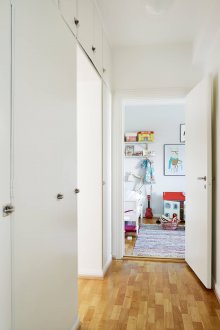 Ο σχεδιασμός του διαδρόμου είναι φωτεινός