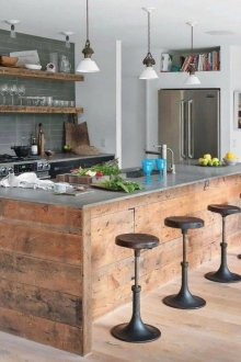 Barra de bar loft