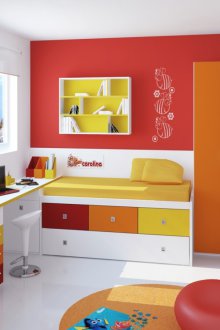 Παιδικό 10 τ.μ. κόκκινο