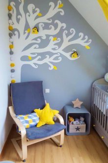 Enfants 10 m² avec un motif