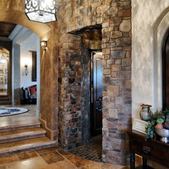 Πέτρα από ψαμμίτη στο διάδρομο