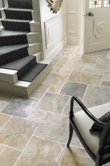 Πέτρα στο διάδρομο με υφή