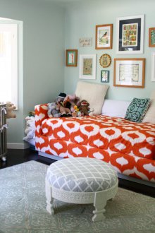 Παιδικό δωμάτιο σε ένα διαμέρισμα στούντιο με καναπέ