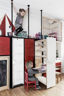 Πολυλειτουργικό για παιδιά σε διαμέρισμα στούντιο