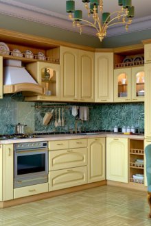 Φωτεινή κουζίνα