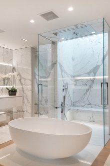 Τεχνητή πέτρα εσωτερικό μπάνιο