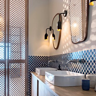 Oriental εσωτερικό μπάνιο στυλ