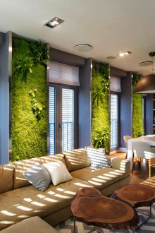 Σχεδιασμός διαμερισμάτων στούντιο με οικολογικό στιλ