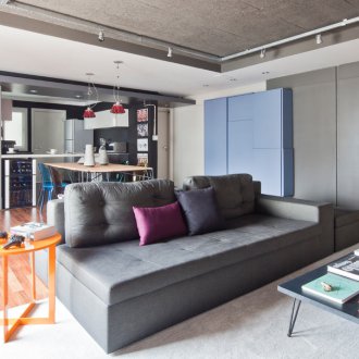 Λειτουργικός σχεδιασμός στούντιο διαμέρισμα