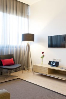 Σχεδιασμός διαμερίσματος στούντιο με τοίχο από γυψοσανίδα