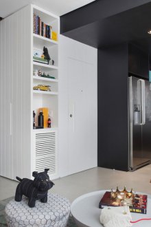 Σχεδιάστε ένα μονόχωρο διαμέρισμα μονόχρωμο