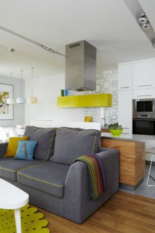 Σχεδιασμός διαρρύθμιση στούντιο διαμέρισμα