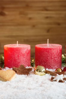 Πρωτοποριακό ντεκόρ κεριών