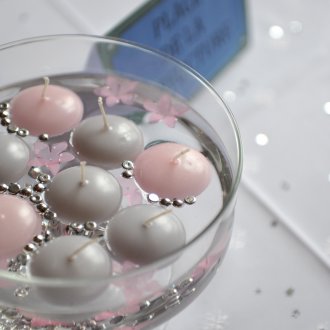 Ασημένιο διακοσμητικό κερί