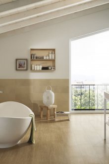 Μπεζ σοφίτα Μπάνιο