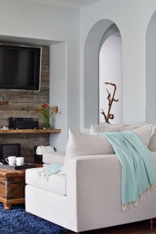 Νυχτερινή τηλεόραση με ξύλινη επένδυση