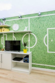 Σχέδια υγρό πράσινο ταπετσαρία