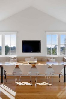 Τηλεόραση στην κουζίνα στον τοίχο