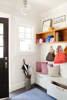 Σχεδιασμός διαδρόμου λευκό