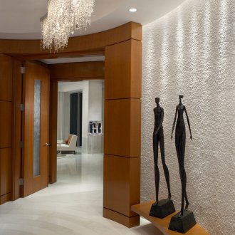 Σχεδιασμός διαδρόμου με πολυέλαιο