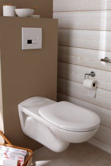 Διακοσμήστε τους αγωγούς στην τουαλέτα