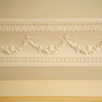 Διακόσμηση γύψου στην οροφή