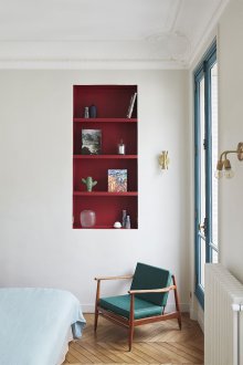 Κόκκινο κόλπο στο δωμάτιο