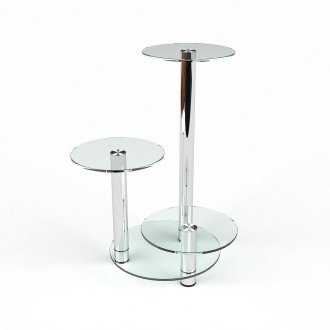 Γυάλινη στοίβα λουλουδιών