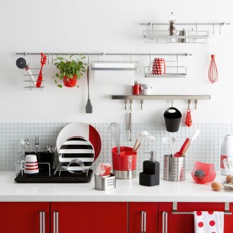 Κάγκελα για την κουζίνα στο εσωτερικό