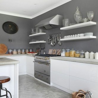 Κάγκελα για την κουζίνα με γάντζους