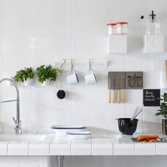 Μικρό κιγκλίδωμα για την κουζίνα