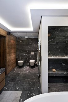 Μεγάλο μοντέρνο μπάνιο