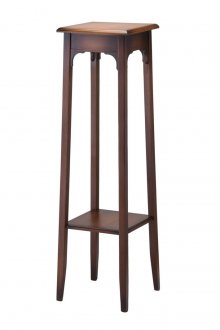 Υψηλή ξύλινη βάση δύο επιπέδων