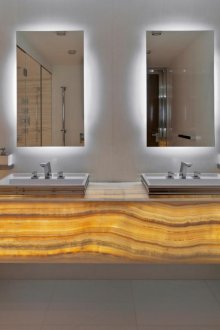 Μοντέρνο στυλ μπάνιου onyx