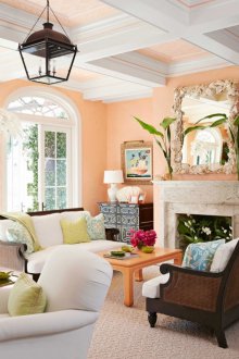 Ροδάκινο ανθίζει σε ένα μεσογειακό εσωτερικό