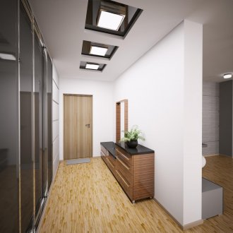 Διαχωρισμός γυψοσανίδας στο διάδρομο