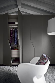 Garderobe i gangen design