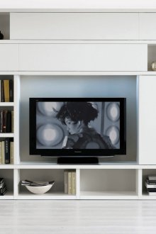 Φωτιστικό τοίχο για τηλεόραση και βιβλία