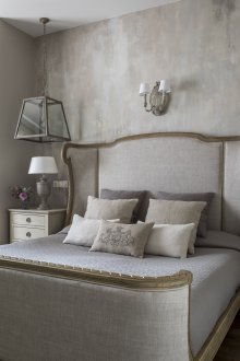Σχεδιασμός κρεβατοκάμαρα 18 τ.μ. στο στυλ του shabby chic
