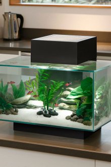 Διακόσμηση για ένα μικρό ενυδρείο