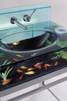 Διακόσμηση για νεροχύτη ενυδρείου