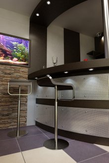 DIY ενσωματωμένο ενυδρείο